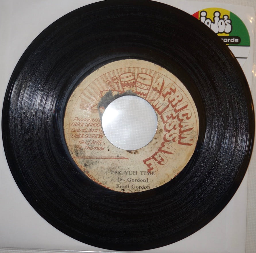 Errol Gordon – Tek Yuh Time 7" - African Message