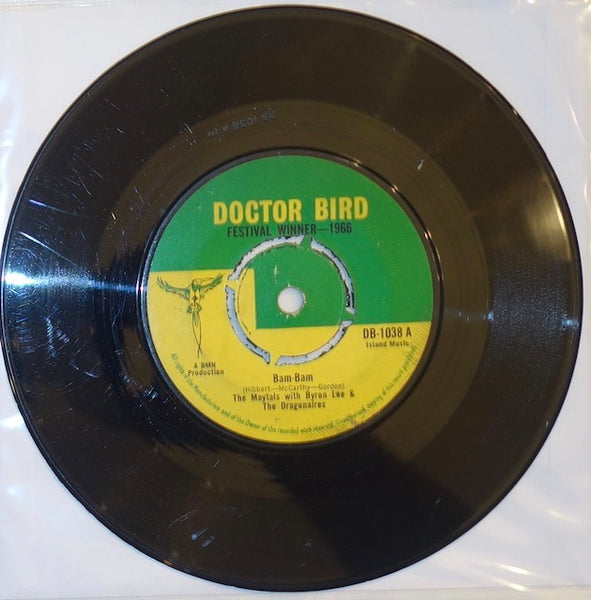 英7” The Maytals With Byron Lee And Bam-Bam / So Mad In Love DB1038 Doctor Bird /00050 The Maytals With Byron Lee & The Dragonaires - Bam-Bam / So