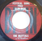 The Maytals With Byron Lee & The Dragonaires - Bam-Bam / So Mad In Love 7" - BMN