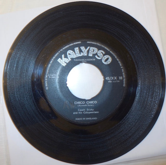 Count Sticky and His Calypsonians - Chico Chico / Bam Cielena 7" - Kalypso