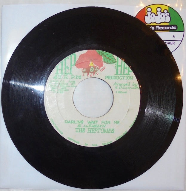 The Heptones ‎– Darling Wait For Me / Version 7" - Hep Hep