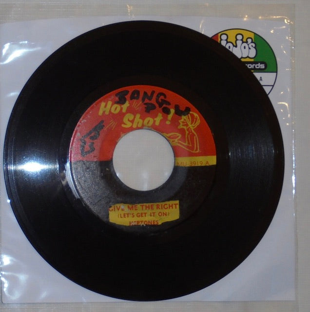 The Heptones ‎– Give Me The Right (Let's Get It On) / Version 7" - Hot Shot!