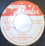 Prince Buster and The All Stars ‎– Madness / Ghost Dance 7" - Prince Buster