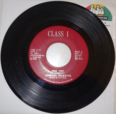 Howard Ricketts / N.Y.R.S. ‎– One Try / Instrumental 7" - Class I