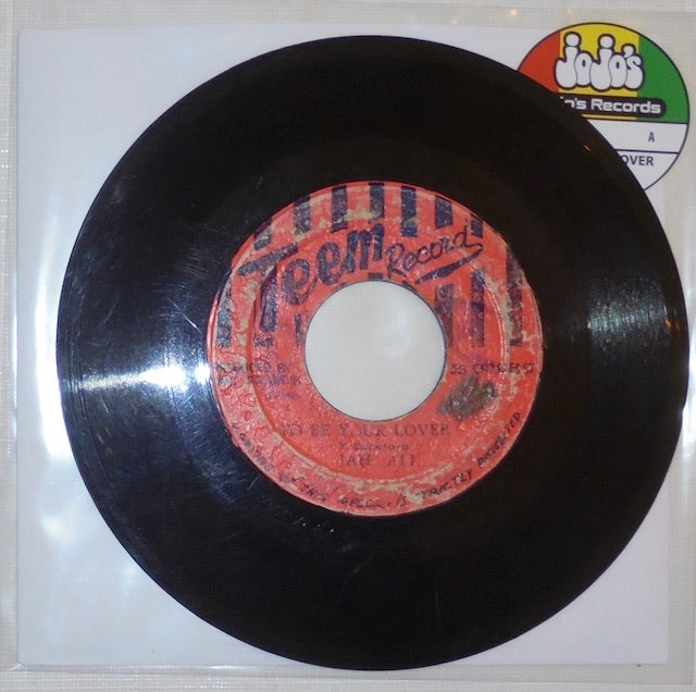 Jah Ali ‎– To Be Your Lover / Lovers Version 7" - Teem