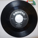 Calypso Quintet & Bedasse ‎– Walk And Talk / Night Food 7" - Kalypso
