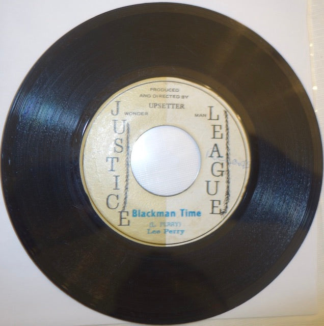 Lee Perry - Blackman Time / Think Black 7" - Justice League