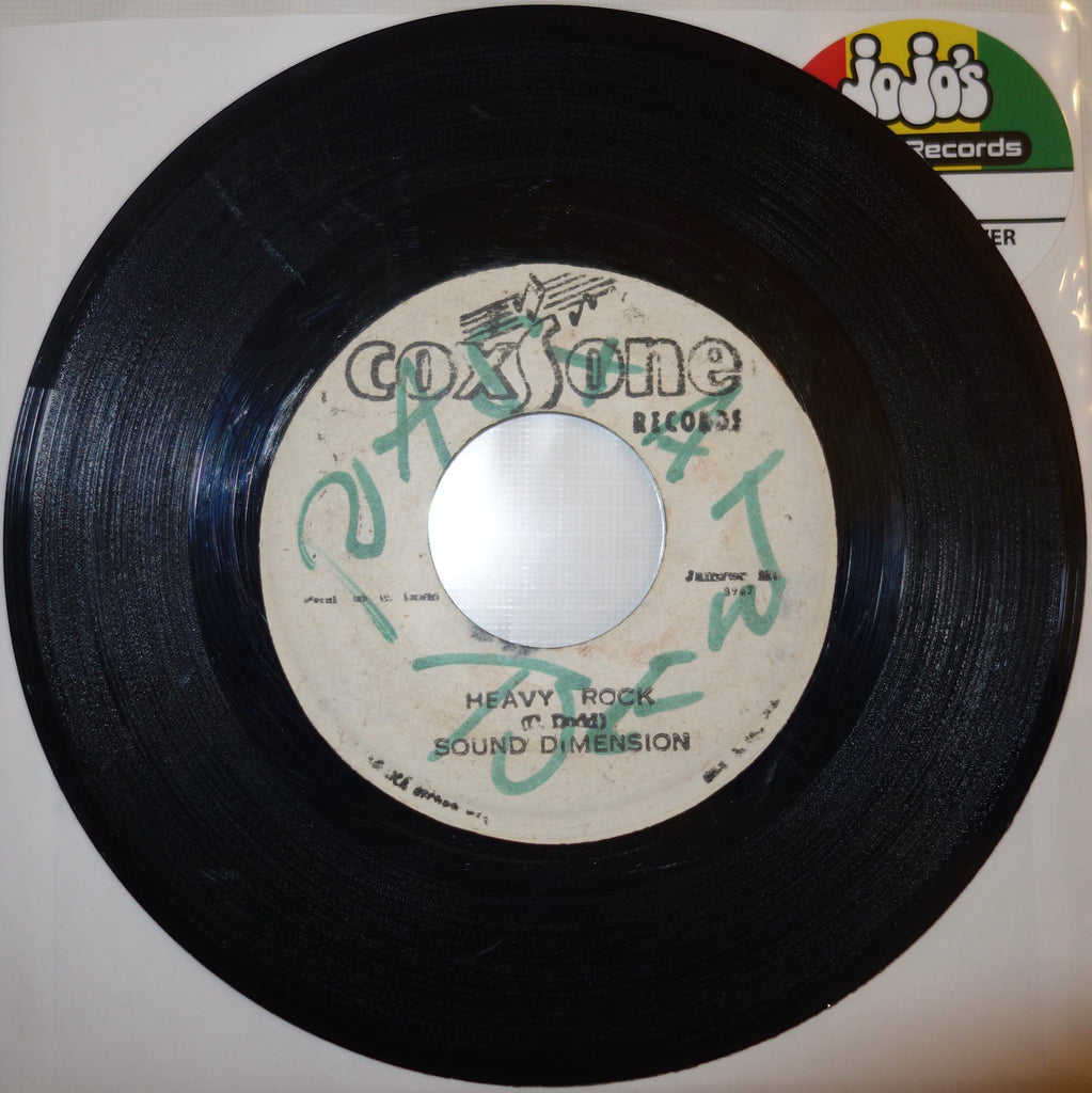 Sound Dimension ‎– Heavy Rock / Heavy Dub 7" - Coxsone