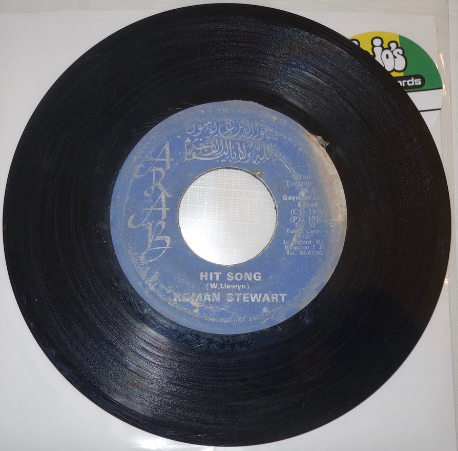 Roman Stewart – Hit Song / Hit Ridim 7" - Arab #2