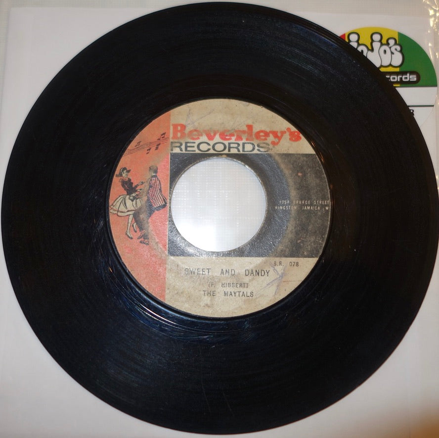 The Maytals ‎– Sweet And Dandy / Oh - Yea 7" - Beverley's